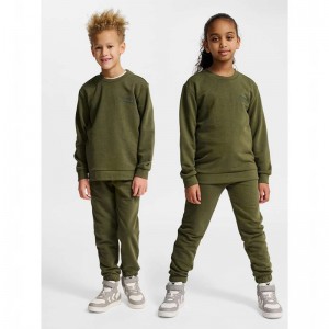 Dětské Sportovní Podprsenka Hummel Jr Base Sweat Zelene | 991010-684