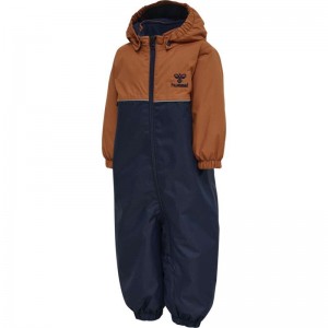 Dětské Teplákové Kalhoty Hummel Snoopy Tex Snow Hnědé | 073536-448