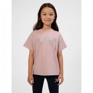 Dětské Tričko Hummel Chilli S/S Růžové | 535398-503