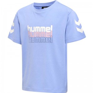 Dětské Tričko Hummel Cloud Loose S/S Blankyt | 388913-651