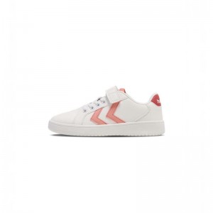 Dětské Tričko Hummel Derby Court Jr Bílé | 248255-823
