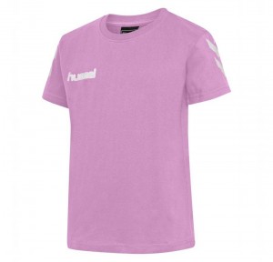 Dětské Tričko Hummel Go Cotton S/S Levandule | 439121-736