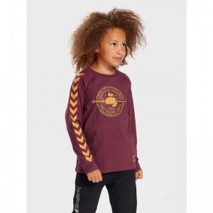 Dětské Tričko Hummel Harry Potter Ls Fuchsie | 995496-820