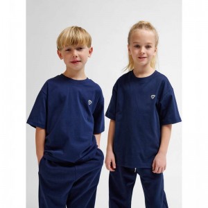 Dětské Tričko Hummel Jr Loose S/S Bee Tmavě Blankyt | 663811-238