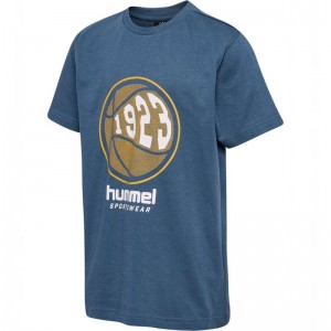 Dětské Tričko Hummel Leo S/S Blankyt | 060686-170