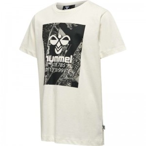 Dětské Tričko Hummel Satellite S/S Bílé | 096852-509