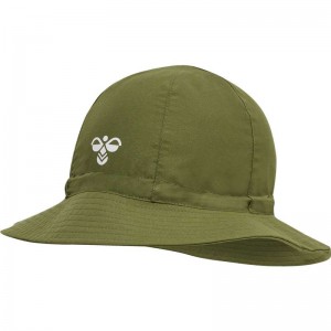 Dětské Tričko Hummel Starfish Olivy Zelené | 699859-349