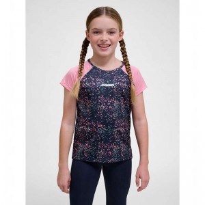 Dětské Tričko Hummel Tessa S/S Růžové | 094658-929