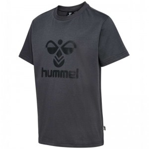 Dětské Tričko Hummel Tres S/S Šedé | 707316-025