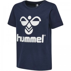 Dětské Tričko Hummel Tres S/S Černé | 811738-632