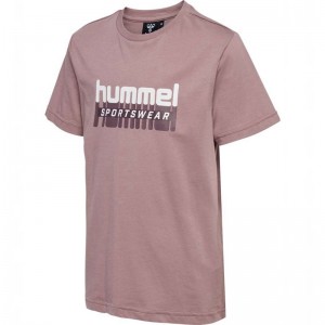 Dětské Tričko Hummel Tukas S/S Růžové | 012829-565