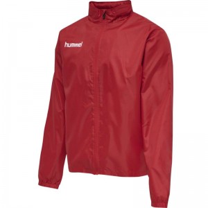 Pánské Bundy Hummel Promo Rain Červené | 546716-108