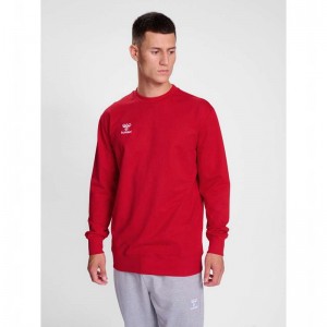 Pánské Mikiny Hummel Go 2.0 Červené | 345890-276