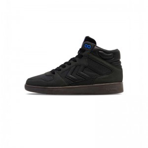 Pánské Tenisky Hummel St Power Play Mid Wt Černé | 342130-131