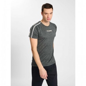 Pánské Tričko Hummel Ducas S/S Černé | 861520-255