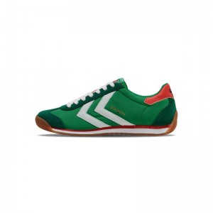 Pánské Tričko Hummel Stadion Nylon Zelene | 088949-865