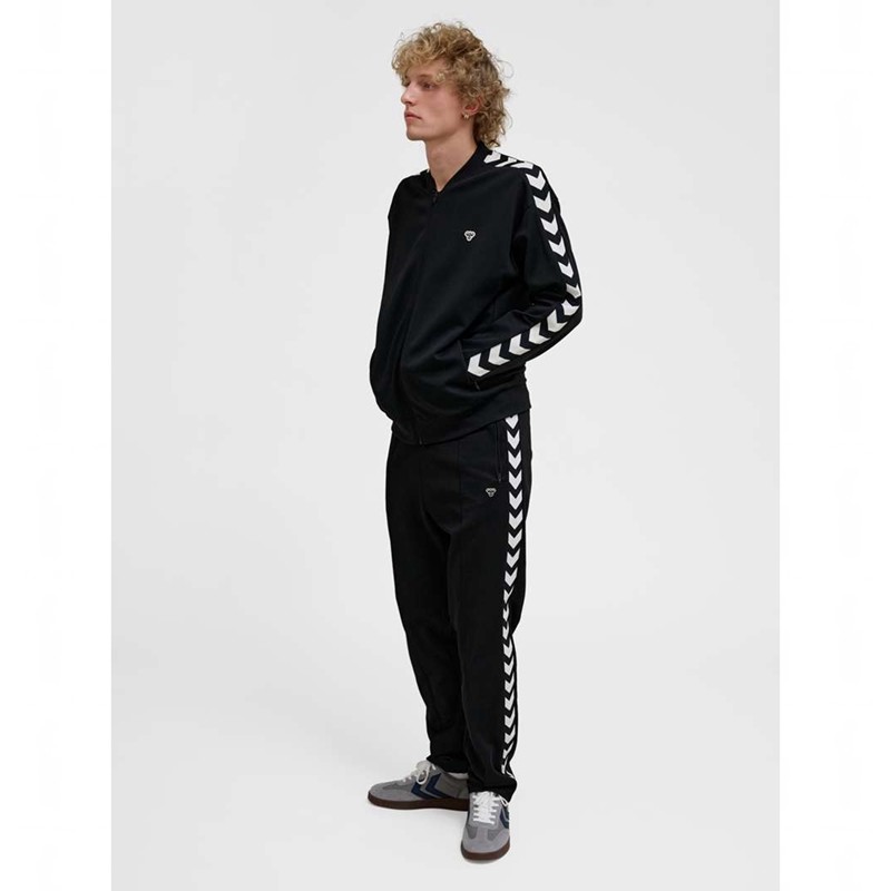 Dámské Bundy Hummel Archive Regular Poly Zip Černé | 629042-439