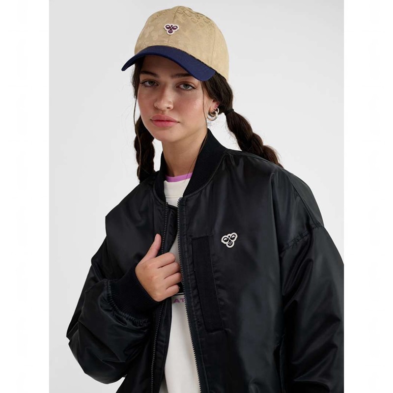 Dámské Bundy Hummel Baseball Bee Černé | 468987-188