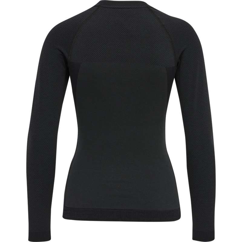 Dámské Bundy Hummel Clea Seamless Tight L/S Černé | 340232-514
