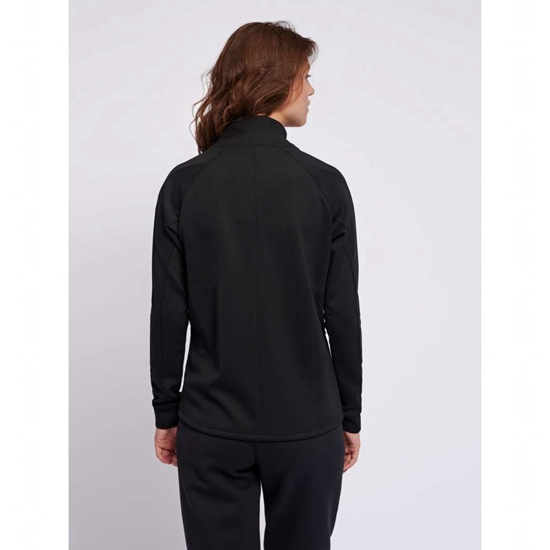 Dámské Bundy Hummel Essi Zip Černé | 749212-406