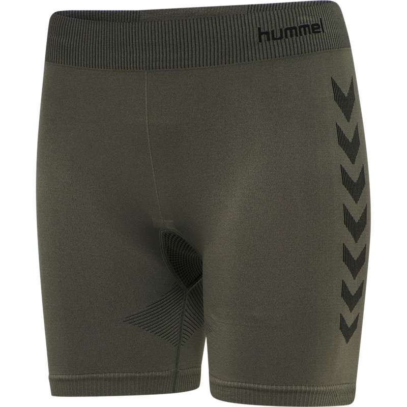 Dámské Bundy Hummel First Seamless Tr Sht Tigh W Zelene | 500514-040