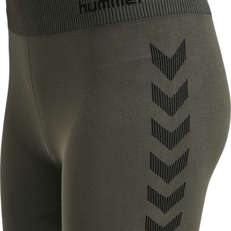 Dámské Bundy Hummel First Seamless Tr Sht Tigh W Zelene | 500514-040