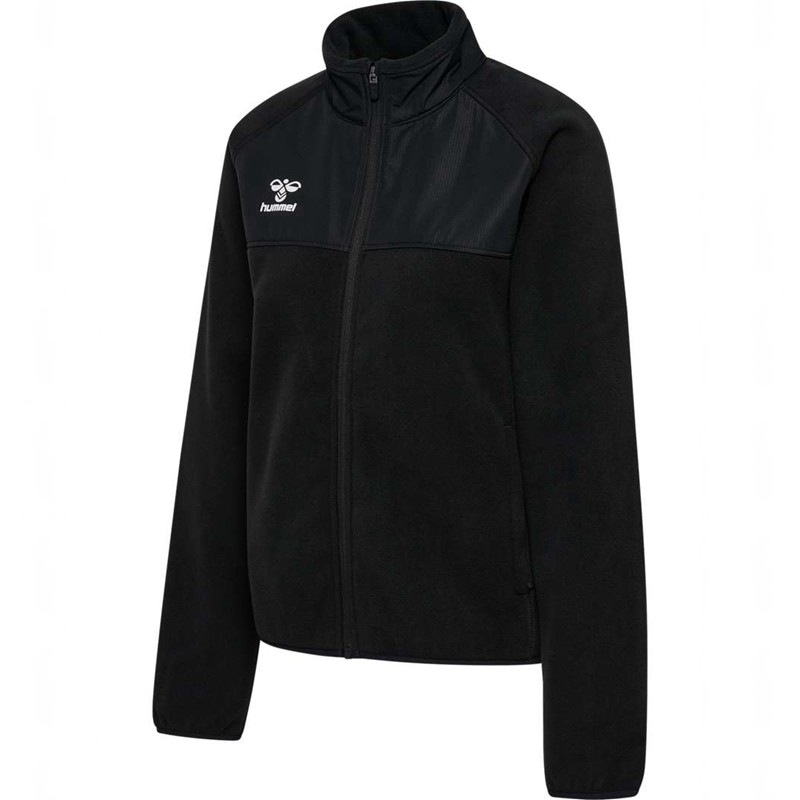Dámské Bundy Hummel Go Fleece Černé | 699942-553