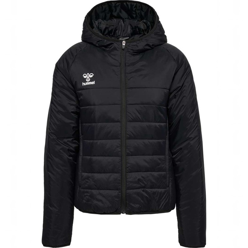 Dámské Bundy Hummel Go Quilted Hood Černé | 542353-023