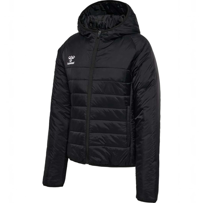 Dámské Bundy Hummel Go Quilted Hood Černé | 542353-023