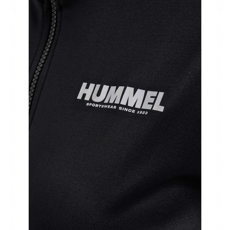 Dámské Bundy Hummel Legacy Evy Poly Zip Černé | 232247-595