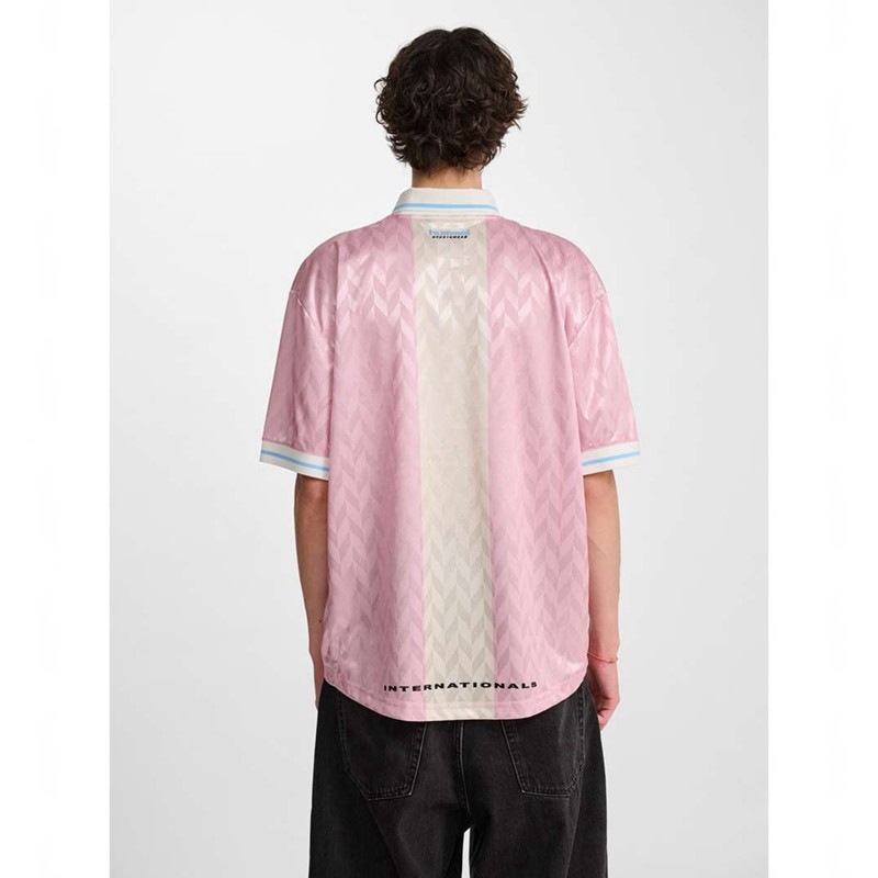Dámské Bundy Hummel Loose Fb S/S Růžové | 445668-588