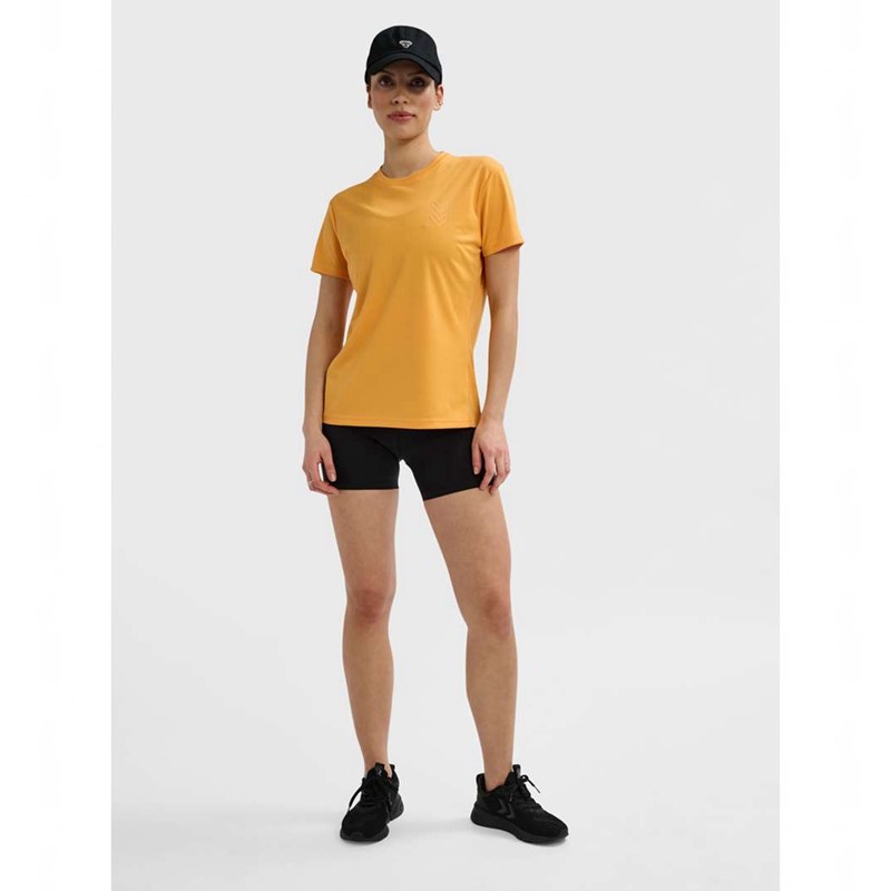 Dámské Dres Hummel Active Pl S/S Oranžové | 801579-614