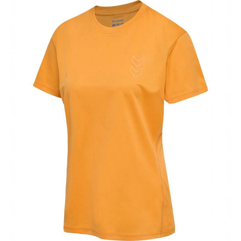 Dámské Dres Hummel Active Pl S/S Oranžové | 801579-614