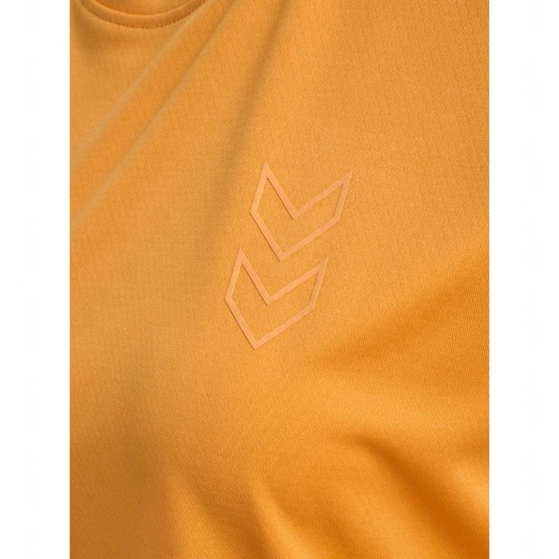 Dámské Dres Hummel Active Pl S/S Oranžové | 801579-614