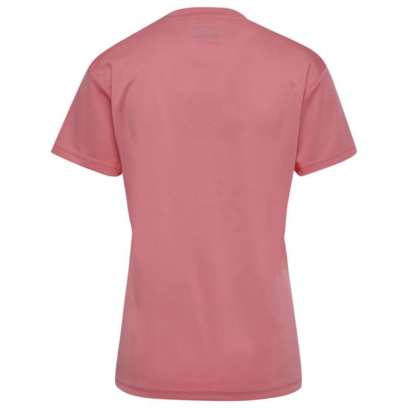 Dámské Dres Hummel Active Pl S/S Růžové | 771699-889