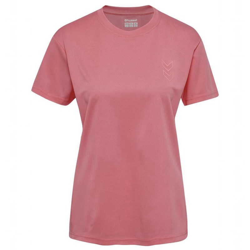 Dámské Dres Hummel Active Pl S/S Růžové | 771699-889
