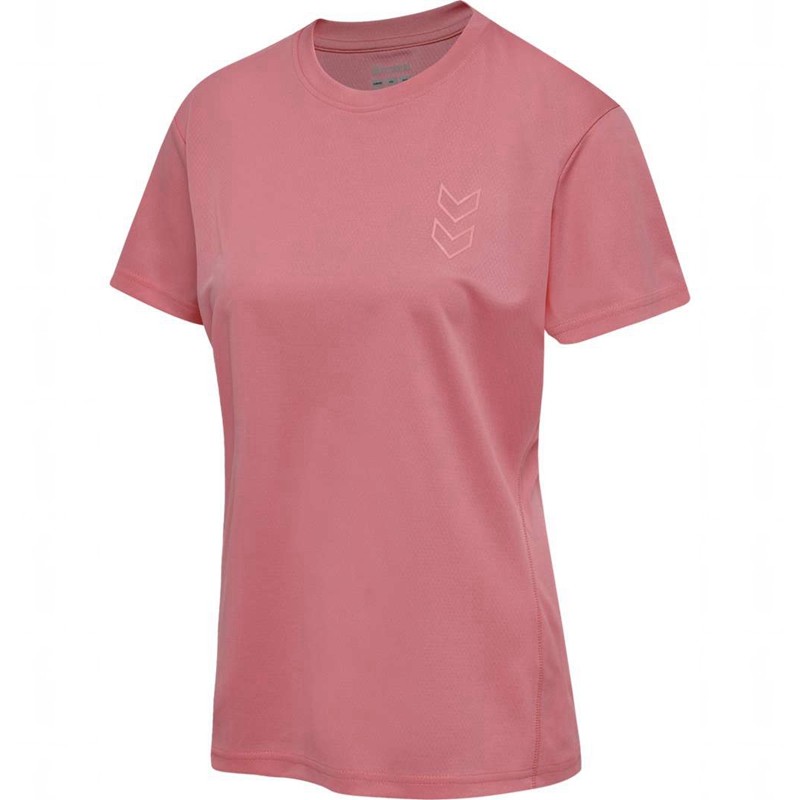 Dámské Dres Hummel Active Pl S/S Růžové | 771699-889
