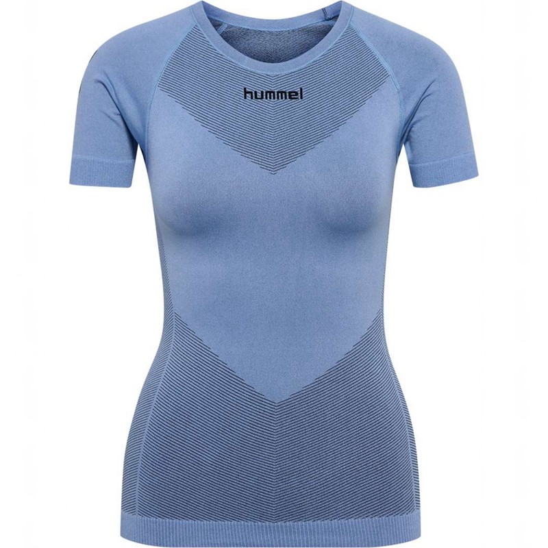 Dámské Dres Hummel First Seamless S/S W Blankyt | 063725-482
