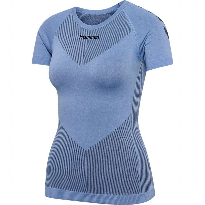 Dámské Dres Hummel First Seamless S/S W Blankyt | 063725-482