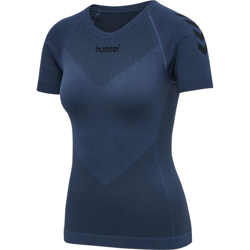 Dámské Dres Hummel First Seamless S/S W Tmavě Blankyt | 562335-970