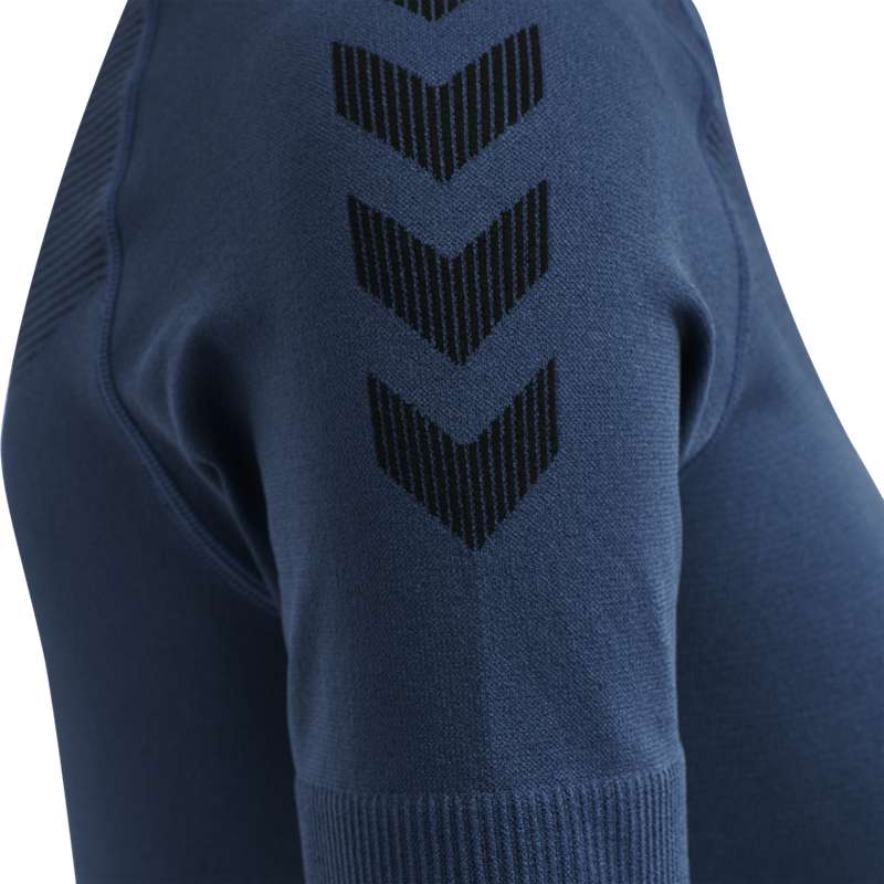 Dámské Dres Hummel First Seamless S/S W Tmavě Blankyt | 562335-970