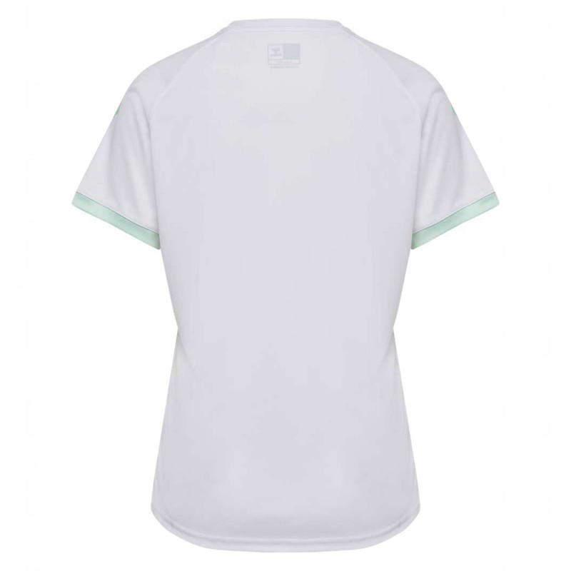 Dámské Dres Hummel Graphic Universe Ss Bílé | 476899-212