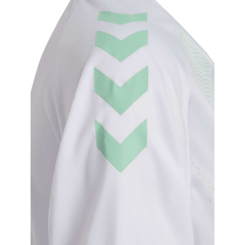 Dámské Dres Hummel Graphic Universe Ss Bílé | 476899-212