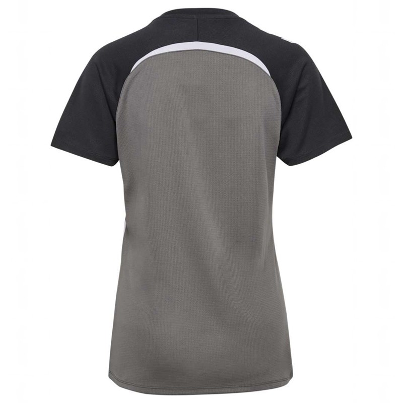 Dámské Dres Hummel Lead 2.0 S/S Šedé | 192841-767