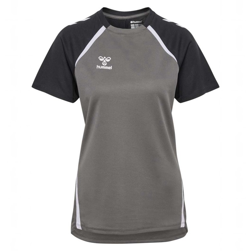 Dámské Dres Hummel Lead 2.0 S/S Šedé | 192841-767