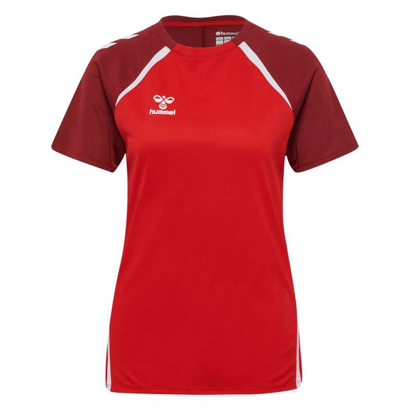 Dámské Dres Hummel Lead 2.0 S/S Červené | 474928-390
