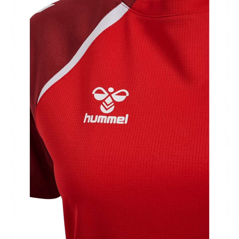 Dámské Dres Hummel Lead 2.0 S/S Červené | 474928-390