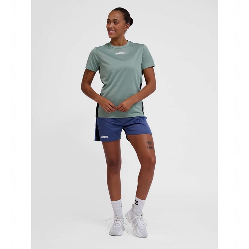 Dámské Dres Hummel Multi Pl Zelene | 534129-805