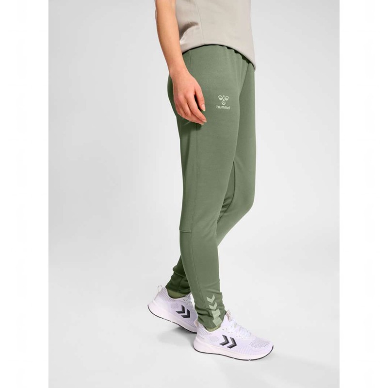 Dámské Kalhoty Hummel Active Training Zelene | 375418-796