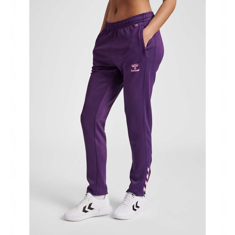 Dámské Kalhoty Hummel Core Xk Poly Fialové | 850120-447